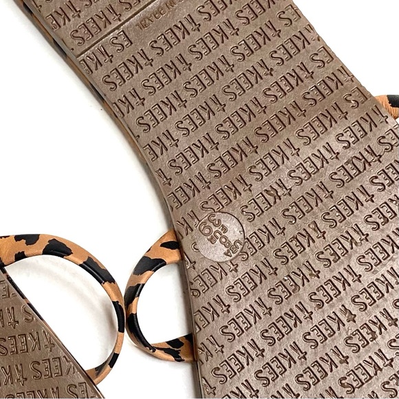 TKEES Gemma Cheetah 2 Strap Samdals - Picture 12 of 12